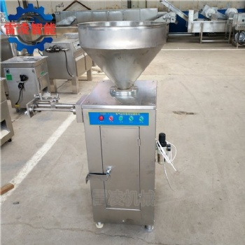 全自動牛肉腸灌腸機 香腸灌腸機 不銹鋼雞肉腸灌裝設備
