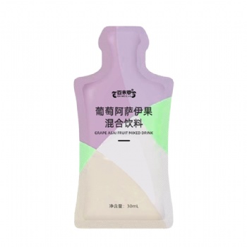 葡萄阿薩伊果混合飲料貼牌代工定制 熱灌裝植物飲料定制廠家