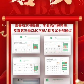 2023恭喜CMC國際管理師咨詢師第三季A卷考試全部通過