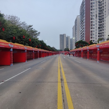 佛山三水慶典廣告制作安裝公司軒慶一手慶典年會奠基策劃執行一手舞臺背景鋁架帳篷搭建安裝布場