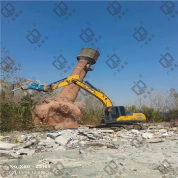 廢棄水塔機(jī)械定向拆除