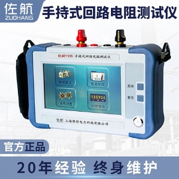 佐航DLQ2113S手持式100A回路電阻測試儀鋰電池供電