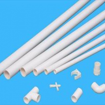 生產供應PVC鋼性阻燃電工套管PVC穿線管
