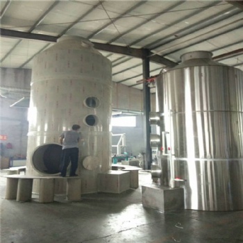 PP噴淋塔 不銹鋼噴淋塔 漆霧凈化塔 處理酸霧降溫