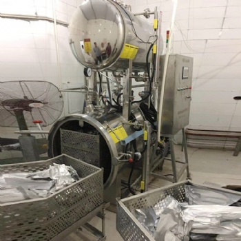 不銹鋼粽子殺菌鍋肉制品高溫滅菌鍋水浴式雙層小型玉米殺菌鍋