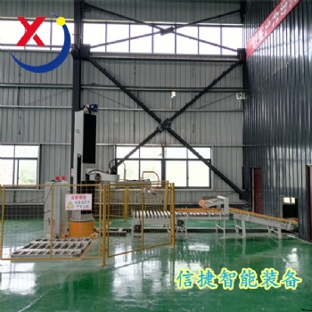 信捷立柱碼垛機砂漿行業使用優勢
