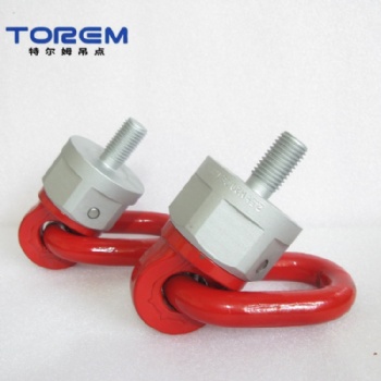 特爾姆吊點起重機械用具萬向旋轉吊環M30執行EN1677-1標準