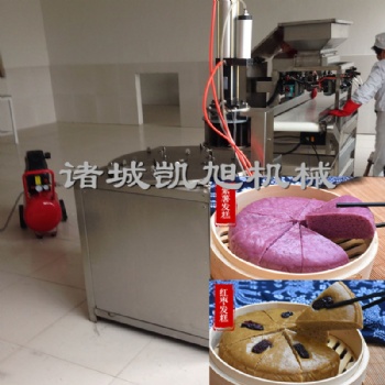 紅糖發(fā)糕全自動(dòng)均勻切糕機(jī)龍游發(fā)糕分塊機(jī)山楂糕分糕機(jī)