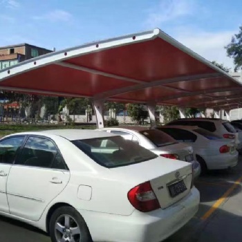 廠家膜結構汽車棚停車棚電動車棚設計制造