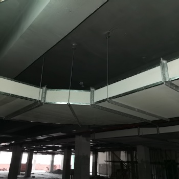 鎂晶·恒安諾?·金屬復合耐火風管板 可節約10cm空間，耐火極限可達2h，支持現場抽檢