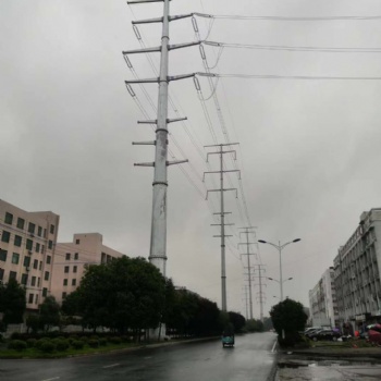 河北電力鋼管塔 電力鋼桿 電力鋼樁