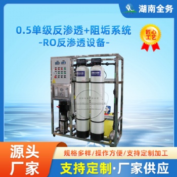 ro商用小型凈水器反滲透純水設備水處理直飲水0.5噸超