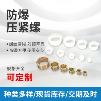 防爆壓緊螺絲批量生產(chǎn)加工