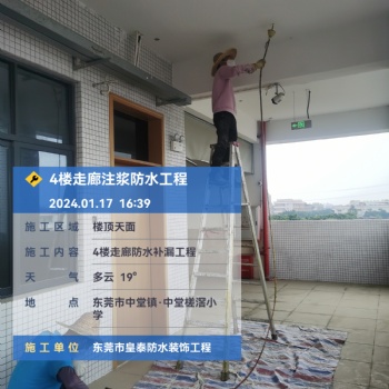 東莞防水堵漏維修-東莞屋頂防水維修 -東莞墻面漏水維修