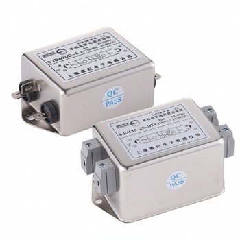 賽紀SJD410D 直流雙級電源濾波器220V EMI抗干擾凈化器