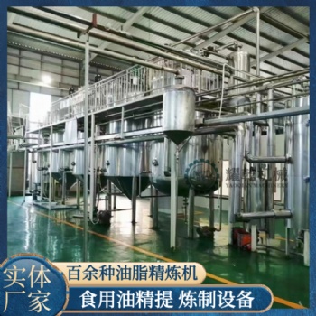 成套花生油精煉設備 大型葵花籽油浸出煉油機 規劃油脂車間