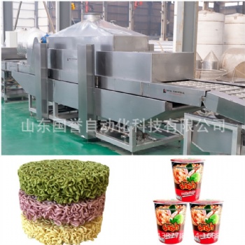 小型方便面加工機器設備桶裝泡面方便面生產(chǎn)線全自動加工設備廠家