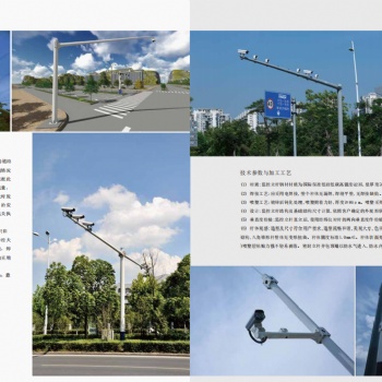 交通設施監(jiān)控桿信號燈桿電警桿等產品生產加工廠家**