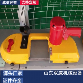 廠家生產(chǎn)JQX-120鏈條切割鋸 煤礦用氣動線鋸 管道切割氣動帶鋸