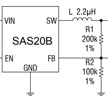 SAS20B是一款1.5MHz恒定頻率、電流 模式降壓轉(zhuǎn)換器