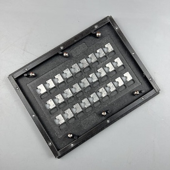 定制FPC載板治具鋁合金PCBA電子磁性夾具FPC印刷貼片回流焊治具